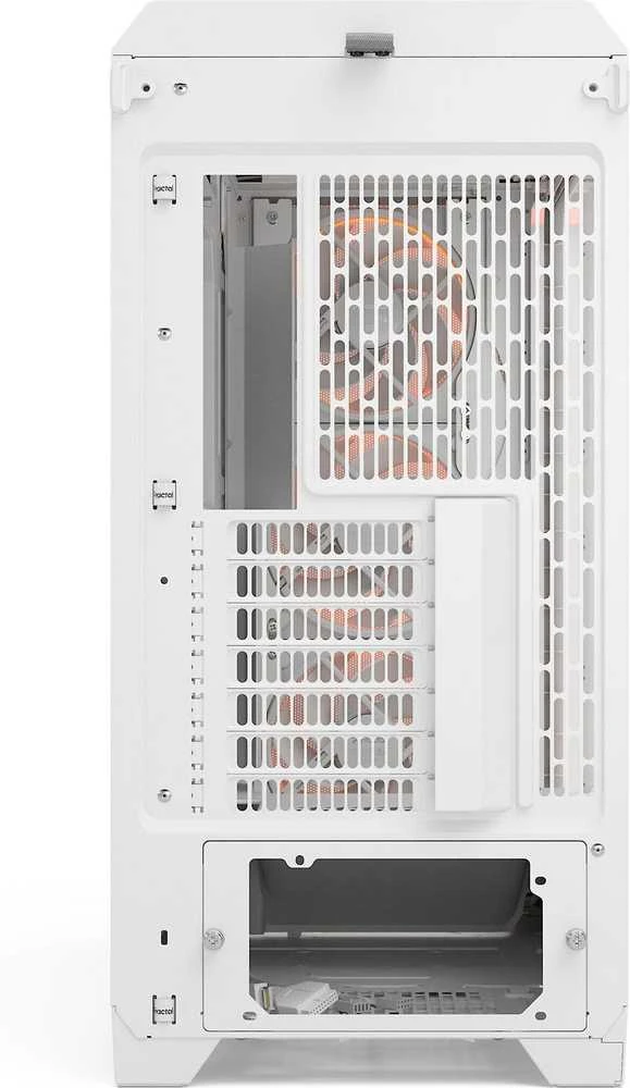 „Fractal Design Meshify 3 XL“ | „Ambience Pro RGB Baltas TG Clear Tint“ | ATX