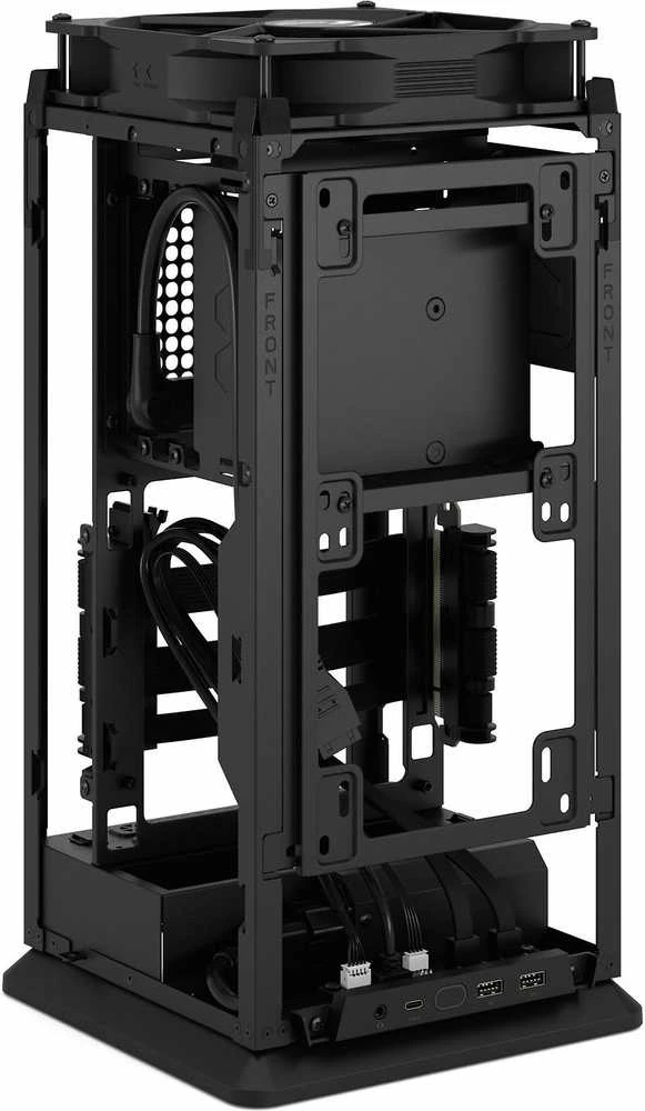 Fractal Design Computer Case | Mood | mITX | Juodas