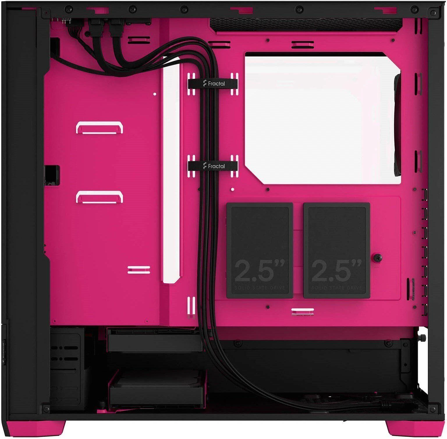 „Fractal Design“ | „Pop Air RGB“ | Šoninis langas | Purpurinis „Core TG“ skaidraus atspalvio | ATX, mATX, Mini ITX | ATX