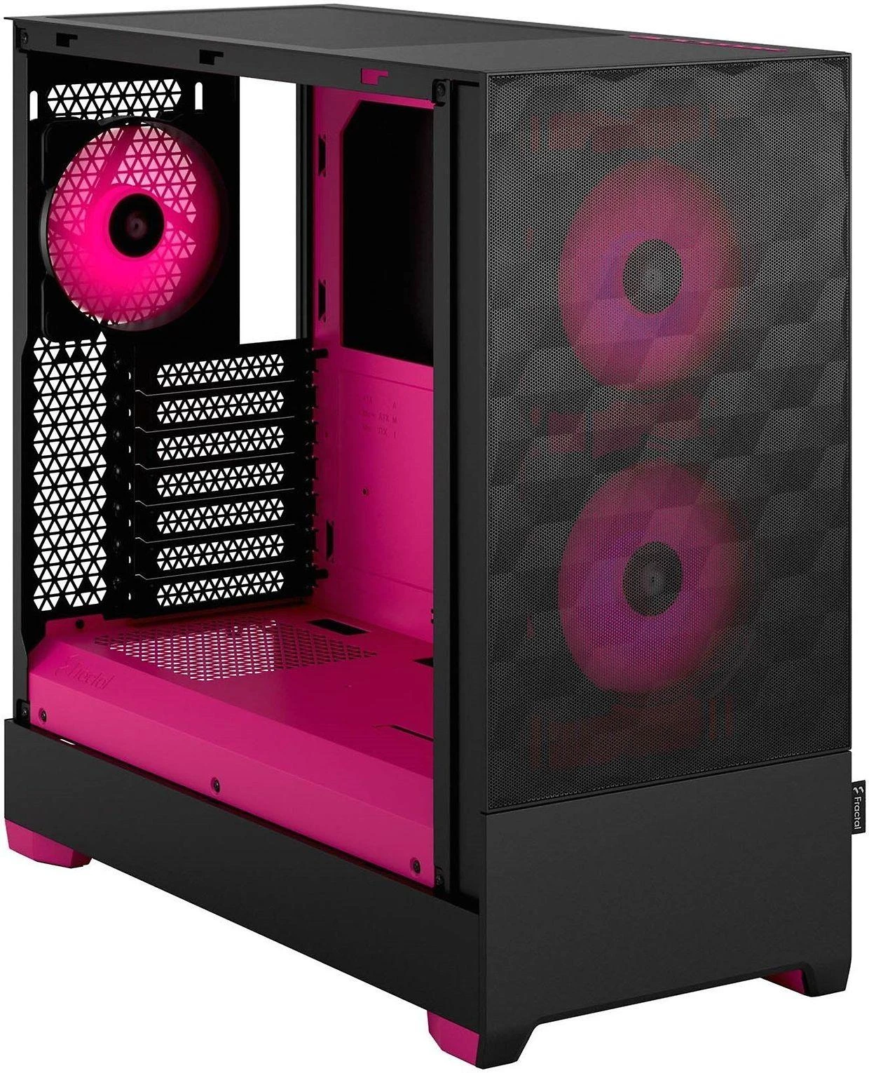 „Fractal Design“ | „Pop Air RGB“ | Šoninis langas | Purpurinis „Core TG“ skaidraus atspalvio | ATX, mATX, Mini ITX | ATX