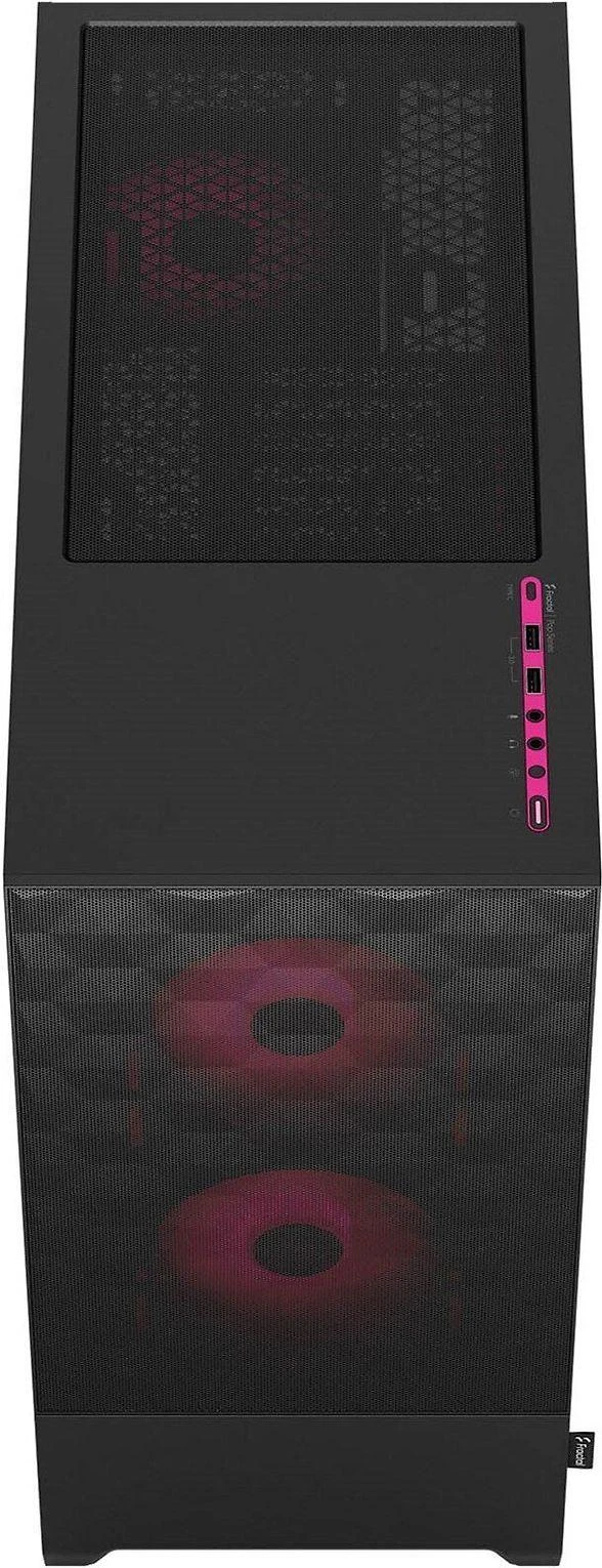 „Fractal Design“ | „Pop Air RGB“ | Šoninis langas | Purpurinis „Core TG“ skaidraus atspalvio | ATX, mATX, Mini ITX | ATX