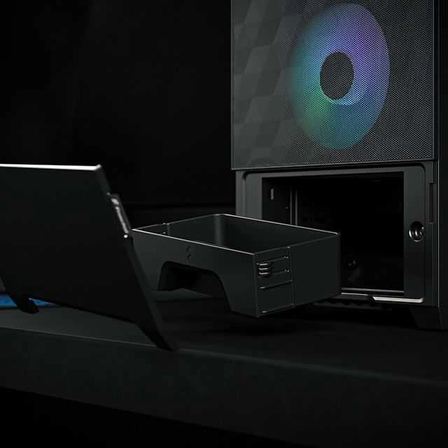 „Fractal Design“ | „Pop Mini Air RGB“ | Šoninis langas | „Baltas TG Clear Tint“ | mATX, Mini ITX | ATX