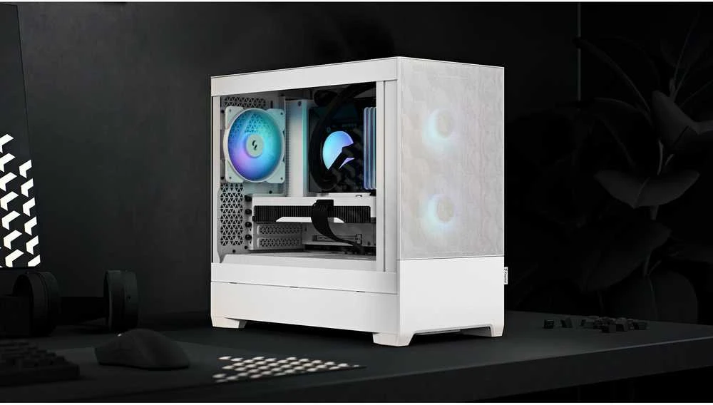 „Fractal Design“ | „Pop Mini Air RGB“ | Šoninis langas | „Baltas TG Clear Tint“ | mATX, Mini ITX | ATX