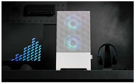 „Fractal Design“ | „Pop Mini Air RGB“ | Šoninis langas | „Baltas TG Clear Tint“ | mATX, Mini ITX | ATX