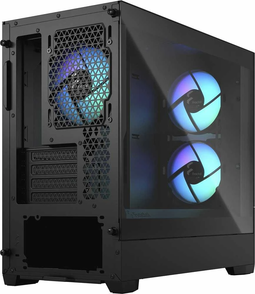 „Fractal Design“ | „Pop Mini Air RGB“ | Šoninis langas | Juodas TG skaidraus atspalvio | mATX, Mini ITX | ATX