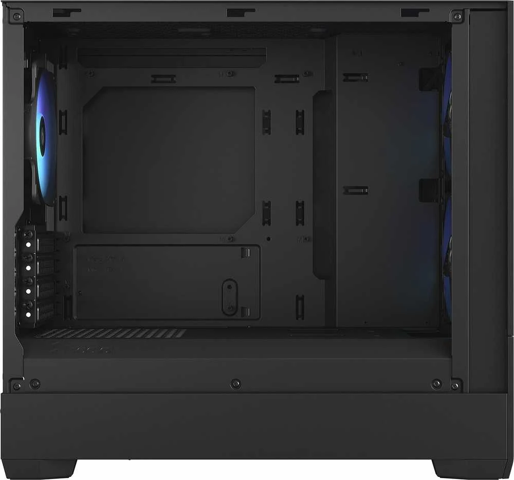 „Fractal Design“ | „Pop Mini Air RGB“ | Šoninis langas | Juodas TG skaidraus atspalvio | mATX, Mini ITX | ATX