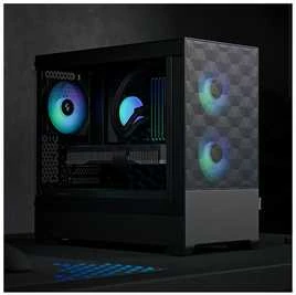 „Fractal Design“ | „Pop Mini Air RGB“ | Šoninis langas | Juodas TG skaidraus atspalvio | mATX, Mini ITX | ATX