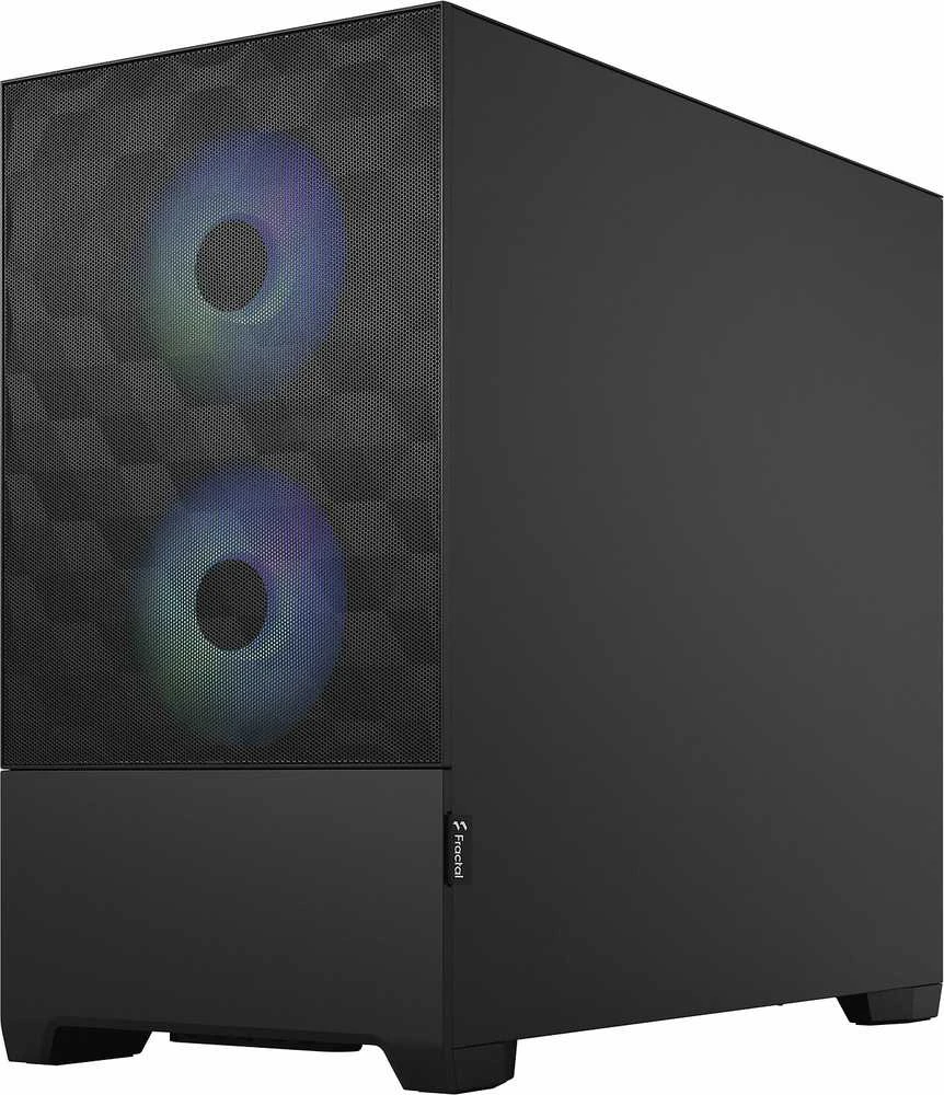 „Fractal Design“ | „Pop Mini Air RGB“ | Šoninis langas | Juodas TG skaidraus atspalvio | mATX, Mini ITX | ATX