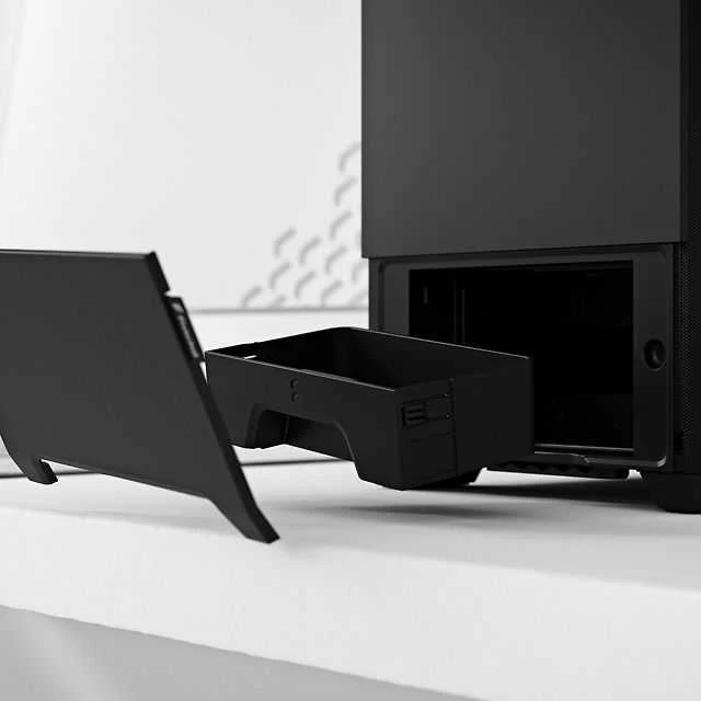 „Fractal Design“ | „Pop Mini Silent“ | Šoninis langas | Juodas Solid | mATX, Mini ITX | ATX