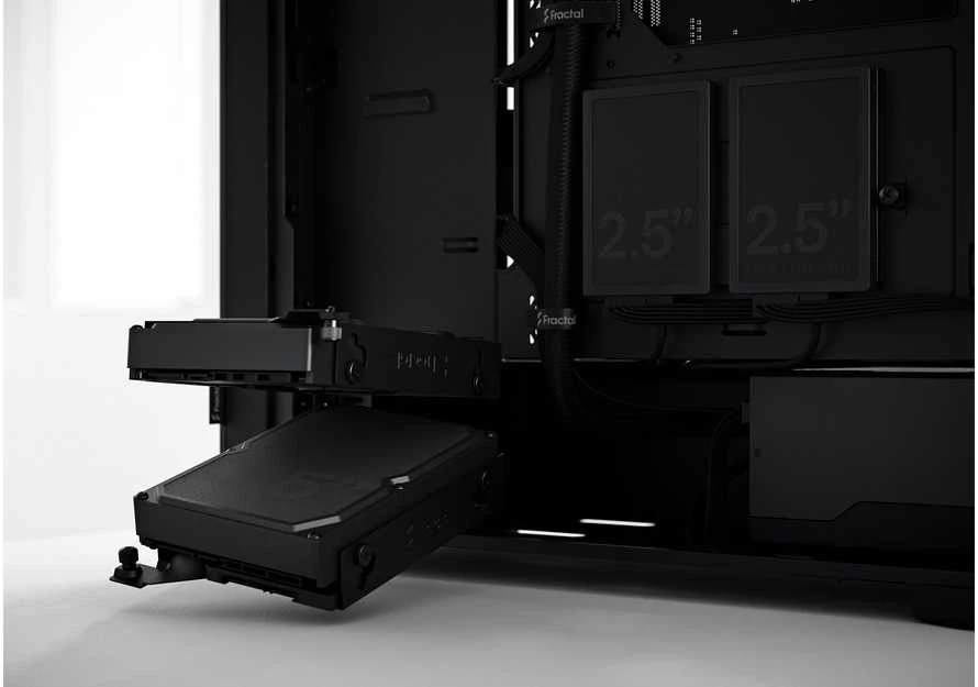 „Fractal Design“ | „Pop Silent“ | Šoninis langas | Juodas Solid | ATX, mATX, Mini ITX | ATX