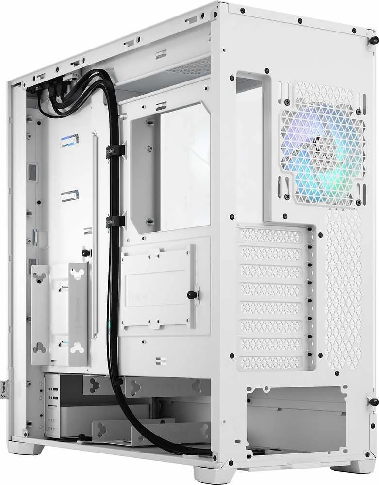„Fractal Design“ | „Pop XL Air RGB“ | Šoninis langas | Baltas TG skaidraus atspalvio | E-ATX iki 280 mm, ATX, mATX, Mini ITX | ATX