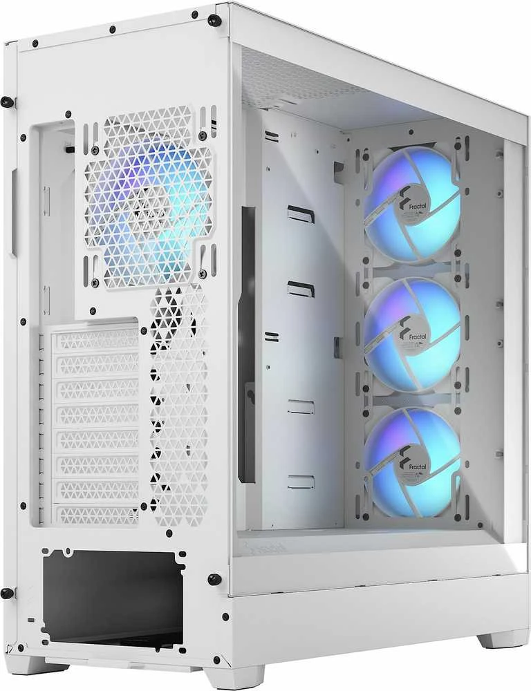 „Fractal Design“ | „Pop XL Air RGB“ | Šoninis langas | Baltas TG skaidraus atspalvio | E-ATX iki 280 mm, ATX, mATX, Mini ITX | ATX