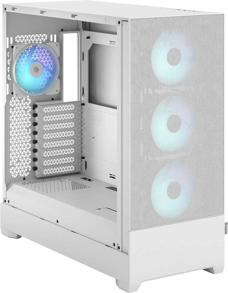 „Fractal Design“ | „Pop XL Air RGB“ | Šoninis langas | Baltas TG skaidraus atspalvio | E-ATX iki 280 mm, ATX, mATX, Mini ITX | ATX