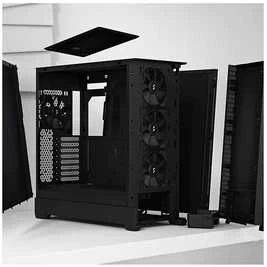 „Fractal Design“ | „Pop XL“ | Šoninis langas | Juodas Solid | E-ATX iki 280 mm, ATX, mATX, Mini ITX | ATX