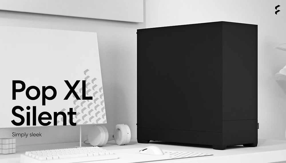 „Fractal Design“ | „Pop XL“ | Šoninis langas | Juodas Solid | E-ATX iki 280 mm, ATX, mATX, Mini ITX | ATX