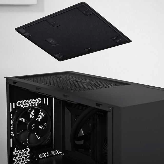 „Fractal Design“ | „Pop XL“ | Šoninis langas | Juodas Solid | E-ATX iki 280 mm, ATX, mATX, Mini ITX | ATX