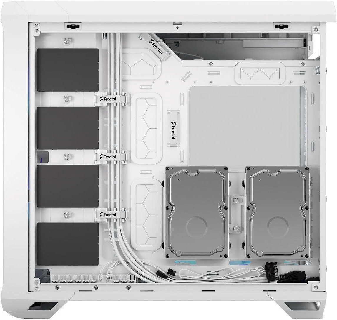 „Fractal Design“ | „Torrent“ | RGB Baltas TG skaidraus atspalvio | ATX