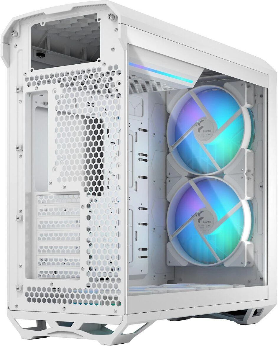 „Fractal Design“ | „Torrent“ | RGB Baltas TG skaidraus atspalvio | ATX