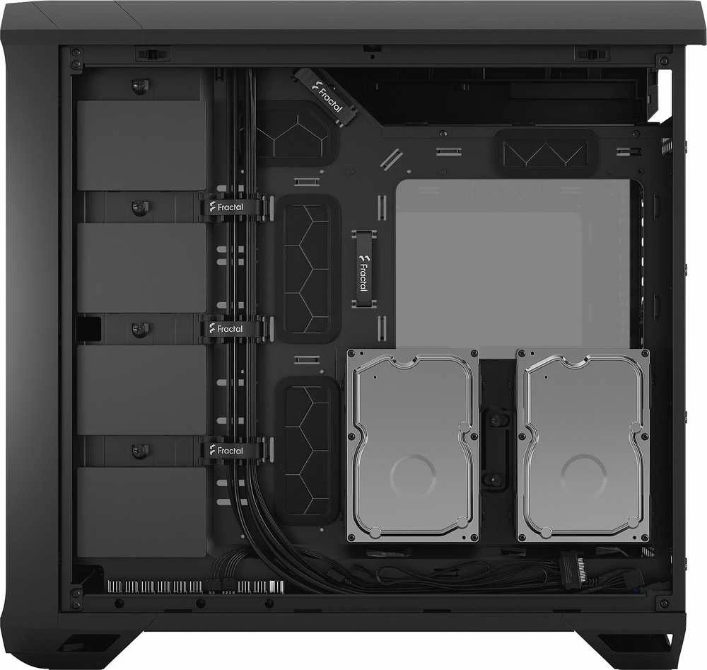 Fractal Design | Torrent Juodas TG Light Tint | ATX | Juodas