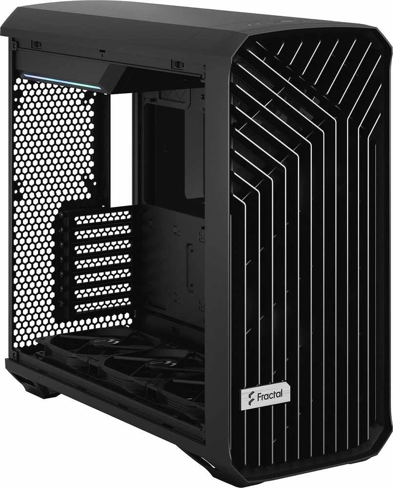 Fractal Design | Torrent Juodas TG Light Tint | ATX | Juodas