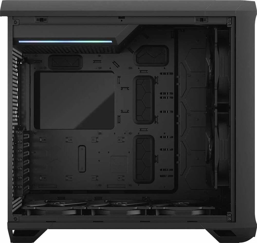 Fractal Design | Torrent Juodas TG Light Tint | ATX | Juodas