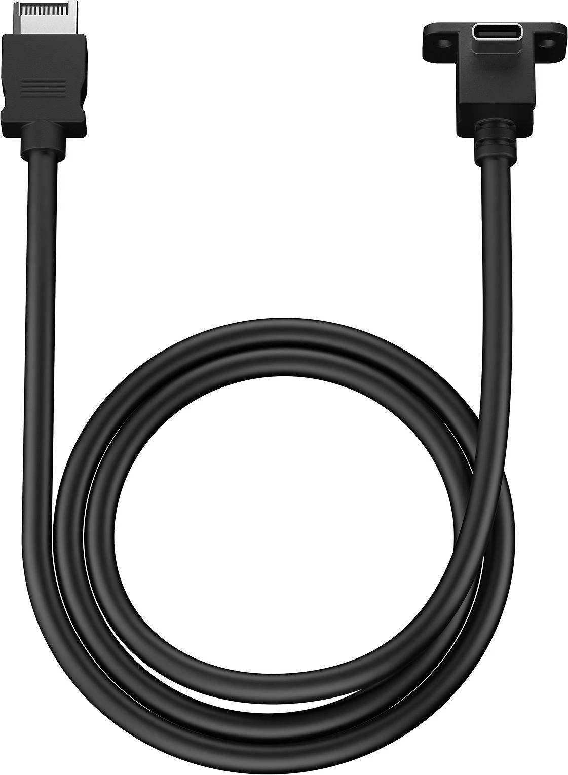 Fractal Design USB-C 10Gbps Cable - Model E | Fractal Design | USB-C 10Gbps Cable – Model E | Juodas