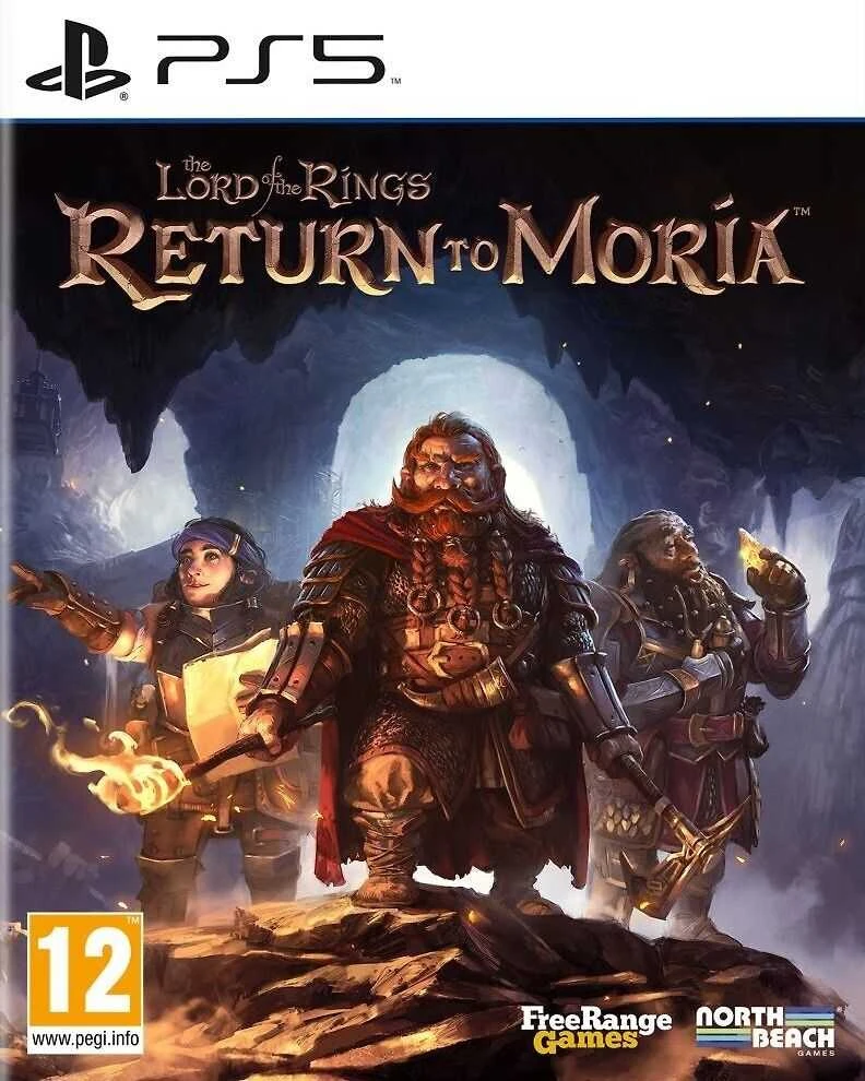 The Nemokami žaidimai Žiedų valdovas: Grįžkite į Moria PS5