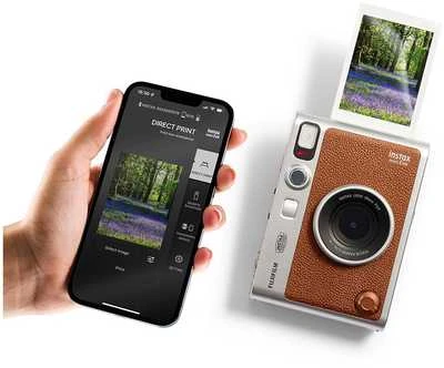 Fujifilm Momentinis fotoaparatas instax mini EVO BROWN (Rudas)
