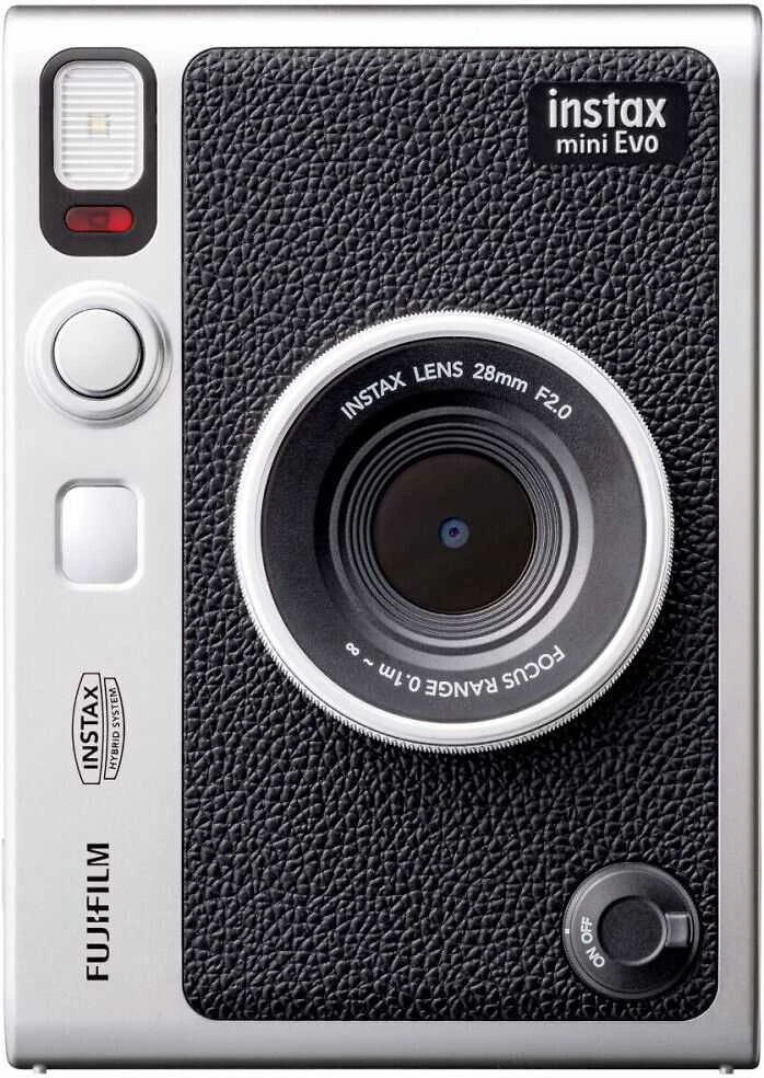 Fujifilm instax mini EVO Juodas (Juodas)