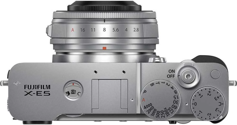 Sisteminis fotoaparatas Fujifilm X-E5 /XF23mmF2.8 R WR Sidabrinis (sidabrinis)