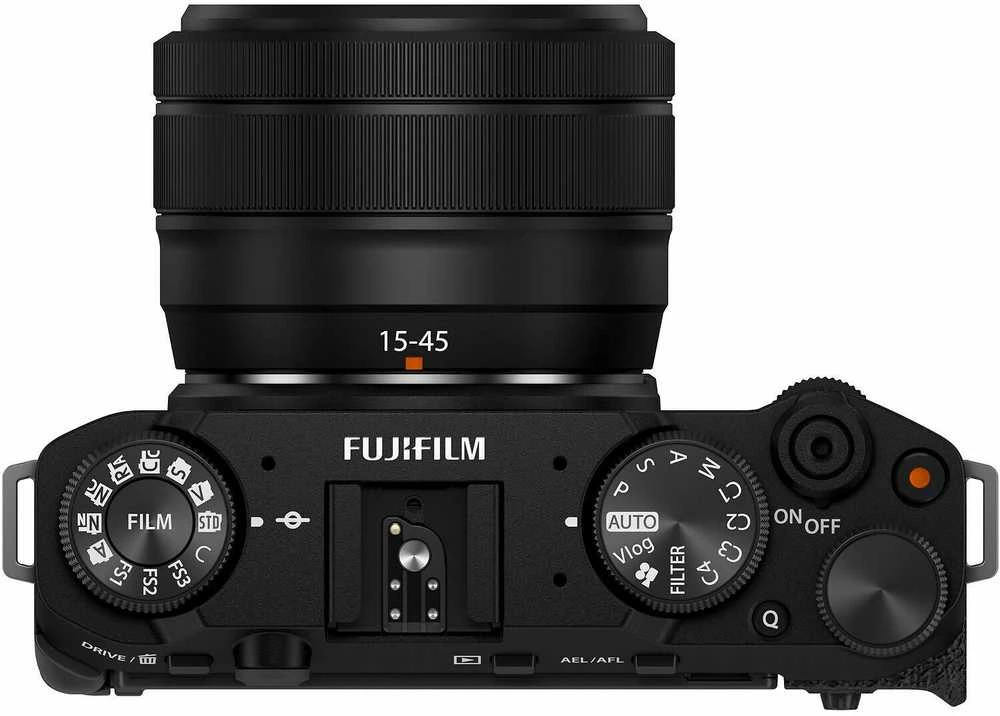 FUJIFILM X-M5 - järjestelmäkamera + XC 15-45mm objektiivi, musta