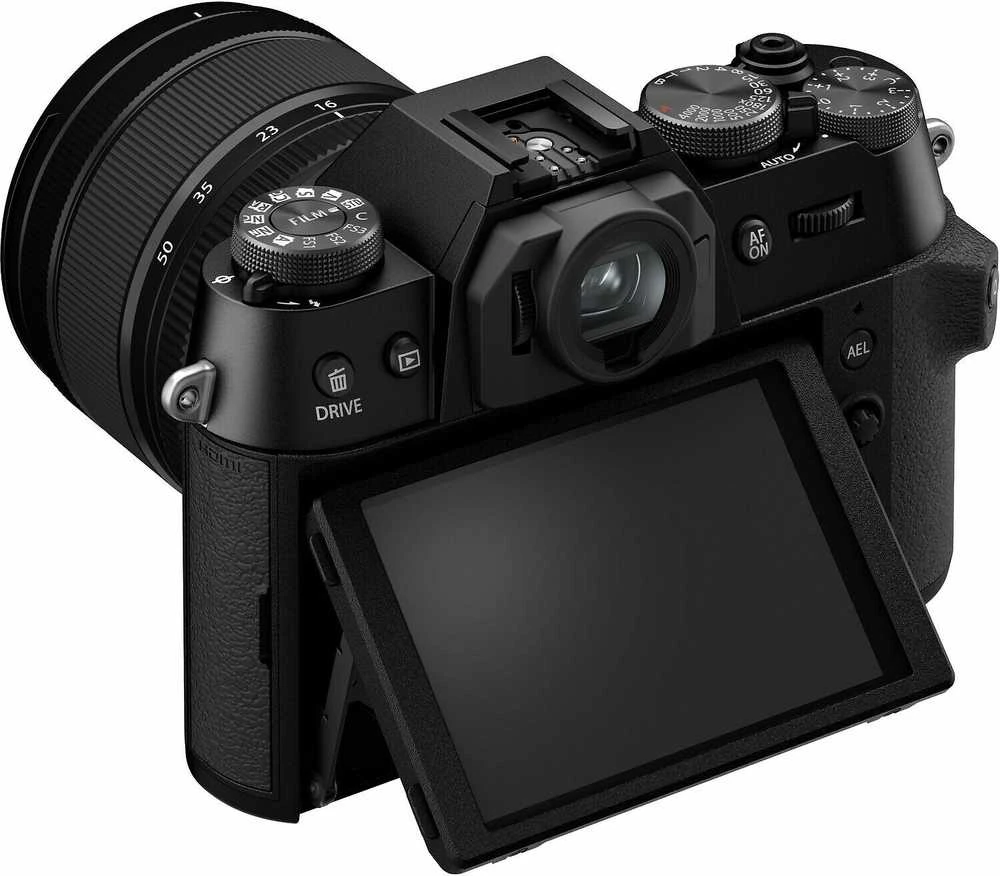 Sisteminis fotoaparatas FUJIFILM X-T50/XF16-50mmF2.8-4.8 R LM WR Juodas