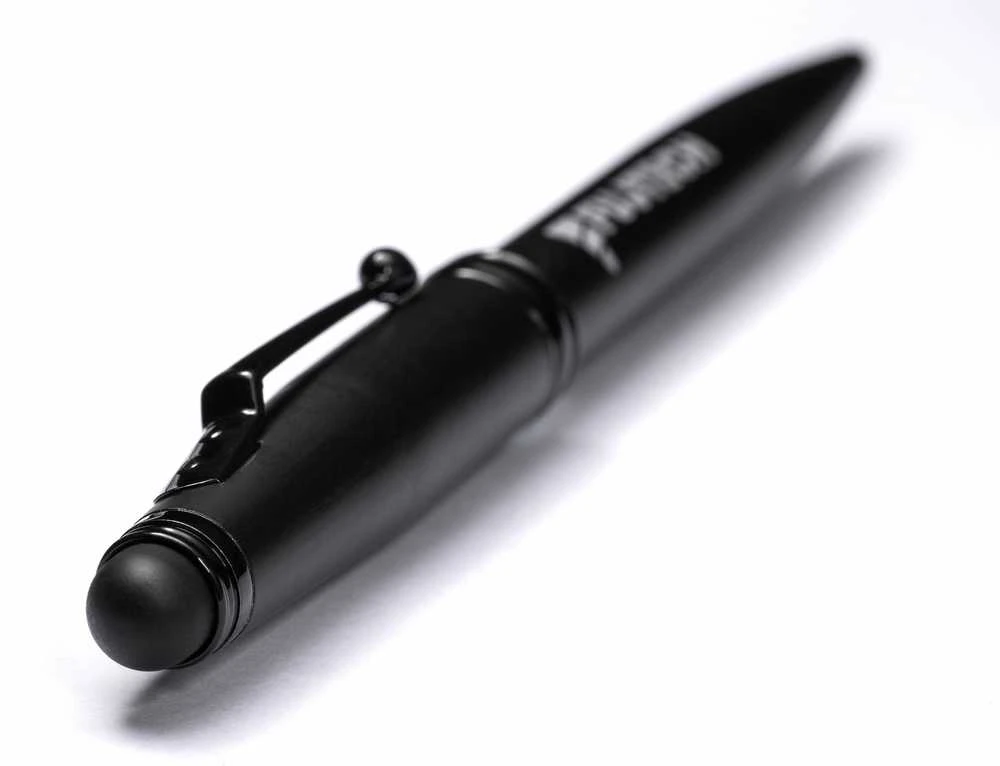 Fuj:tech 2-in-1 Stylus -kosketusnäyttökynä ja mustekynä, musta