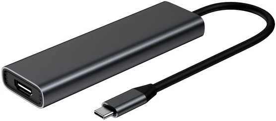„Fuj:tech“ 5 prievadų USB-C šakotuvas, 140 W PD
