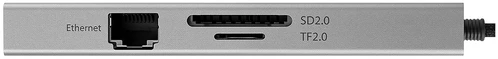 „Fuj:tech 8-in-1“ USB-C šakotuvas, 100 W PD