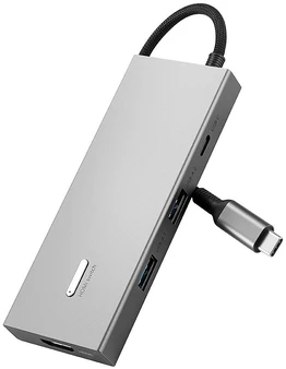 „Fuj:tech 8-in-1“ USB-C šakotuvas, 100 W PD