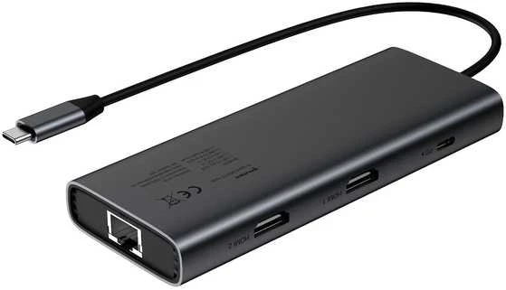 Fuj:tech 9-in-1 USB-C adapteris su Ethernet jungtimi