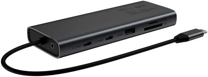 „Fuj:tech“ 9 portų USB-C šakotuvas, 100 W PD