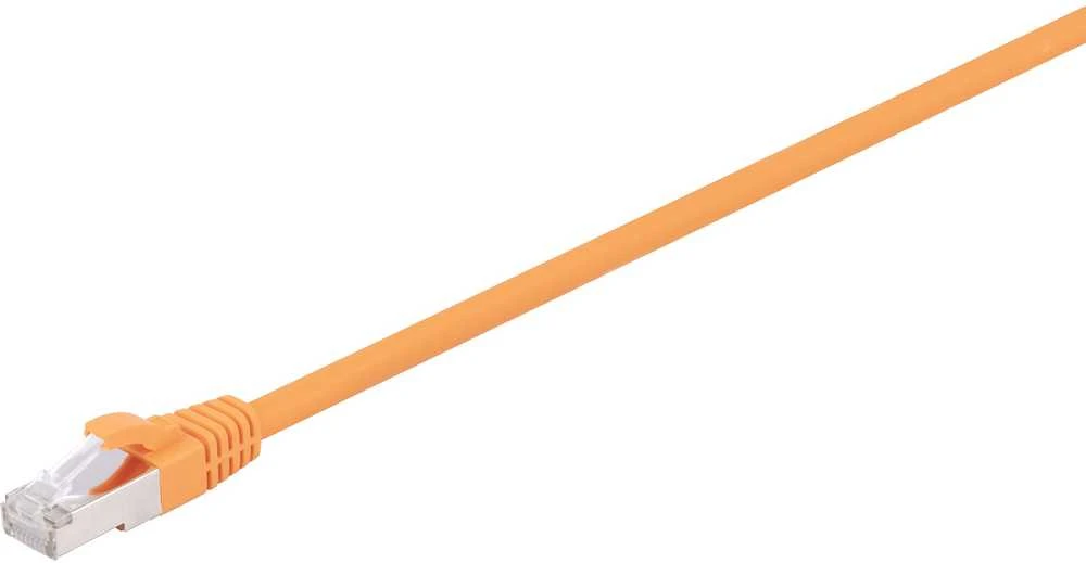 Medisana Fuj:tech CAT6A S/FTP -verkkokaapeli, 20 m, oranssi