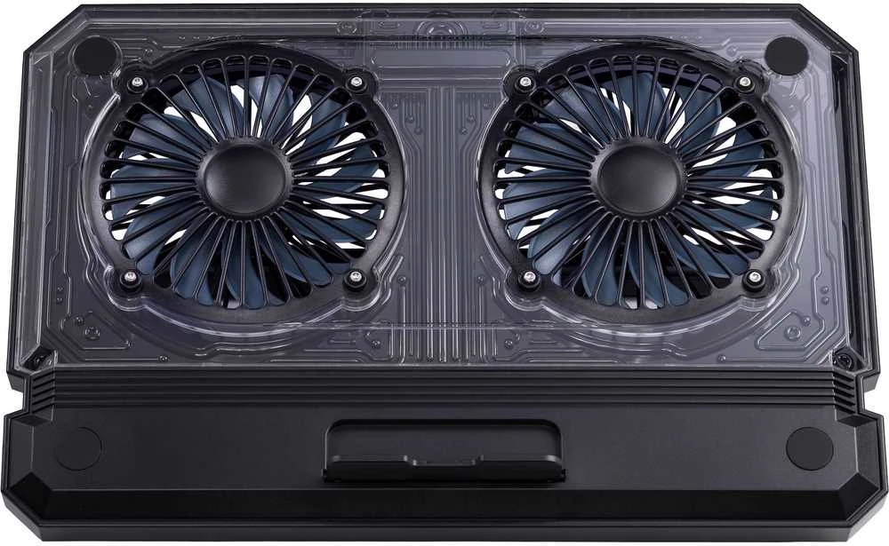 Fuj:tech Cooling Stand -kannettavalle tietokoneelle, musta