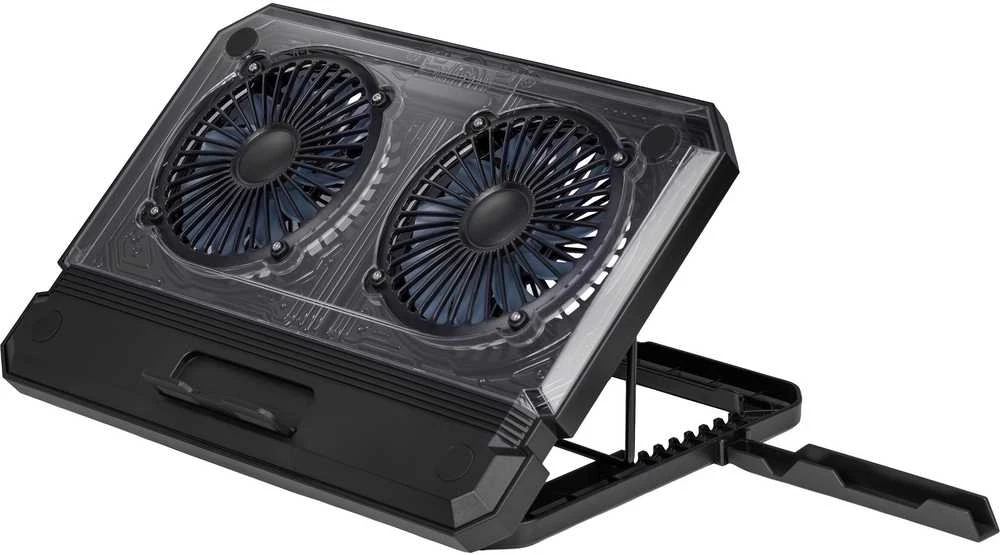 Fuj:tech Cooling Stand -kannettavalle tietokoneelle, musta