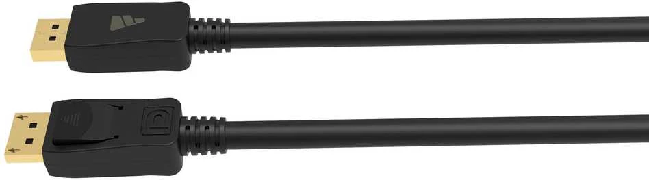 Fuj:tech DisplayPort 2.1 laidas su fiksatoriais