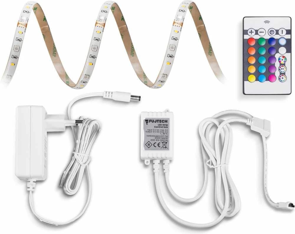 Fuj:tech LED Strip RGBW -valonauha, 3 m