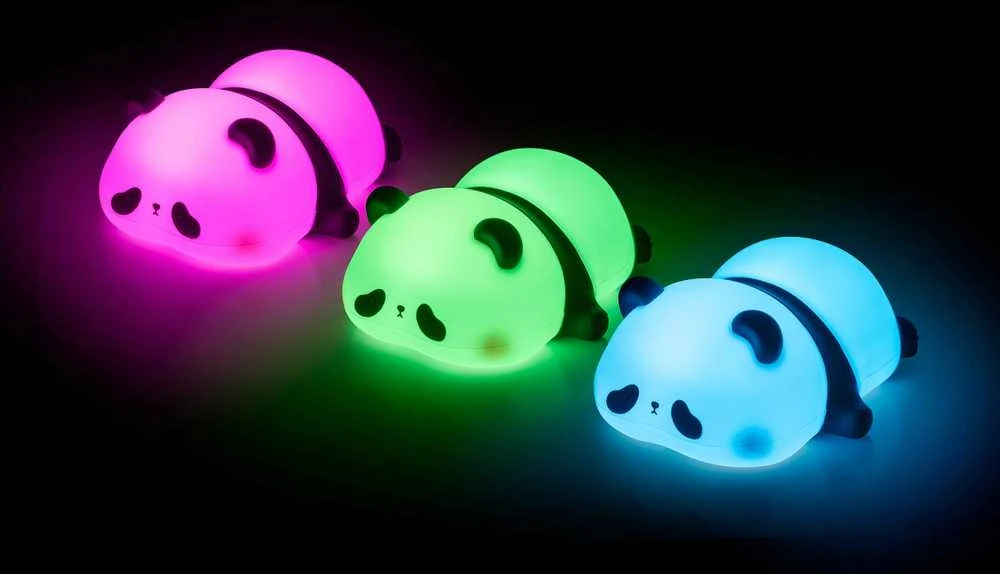 Fujtech Pandavalaisin, ladattava, lämmin valkoinen ja RGB