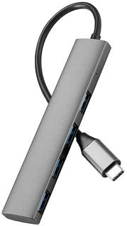 Fuj:tech Slim 4 prievadų USB-C šakotuvas