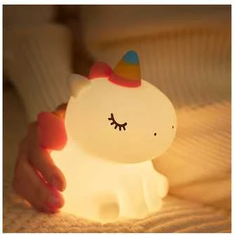 Fujtech Yksisarvinen, ladattava, lämmin valkoinen ja RGB