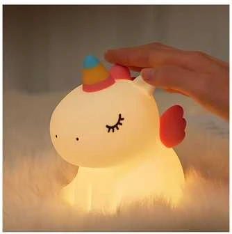 Fujtech Yksisarvinen, ladattava, lämmin valkoinen ja RGB