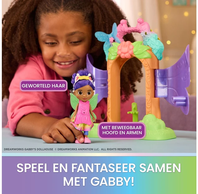Spin Master GABBY´S DOLLHOUSE Rinkinys „Drabužių vakarėlis“