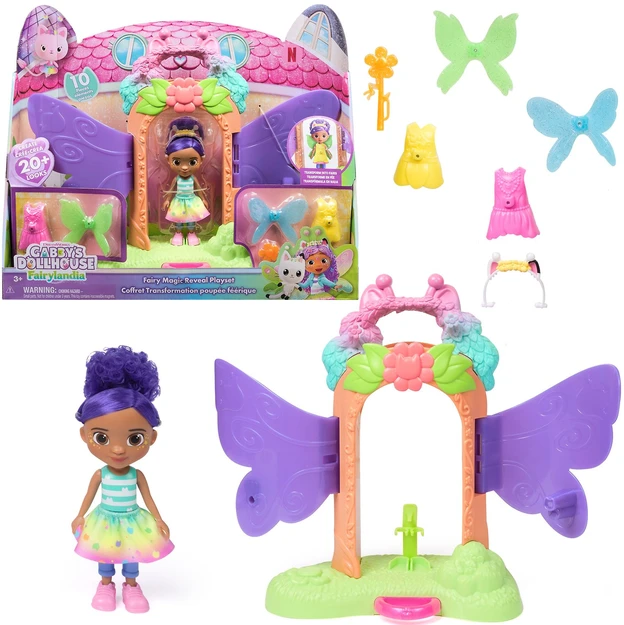 Spin Master GABBY´S DOLLHOUSE Rinkinys „Drabužių vakarėlis“