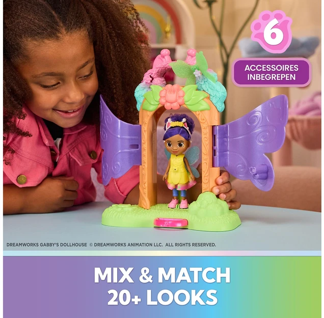 Spin Master GABBY´S DOLLHOUSE Rinkinys „Drabužių vakarėlis“